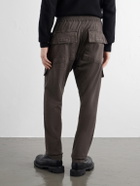 DRKSHDW by Rick Owens - Creatch Tapered Cotton-Jersey Sweatpants - Brown