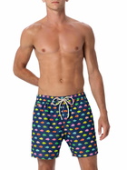 MC2 Saint Barth Man Lightweight Fabric Swim-shorts Lighting Micro Fantasy With Clownfishes Print