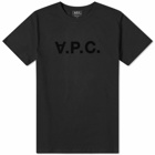 A.P.C. Men's Vpc Logo T-Shirt in Black