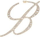 Blumarine Gold B Monogram Single Earring