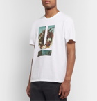 Undercover - Printed Cotton-Jersey T-Shirt - White