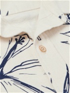 The Elder Statesman - Floral-Print Cotton and Silk-Blend Twill Shirt - Neutrals