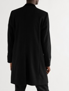 DOLCE & GABBANA - Slim-Fit Virgin Wool-Blend Overcoat - Black