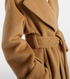 Nina Ricci Belted alpaca and wool wrap coat