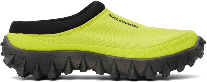 Photo: Salomon Yellow Snowclog Slippers