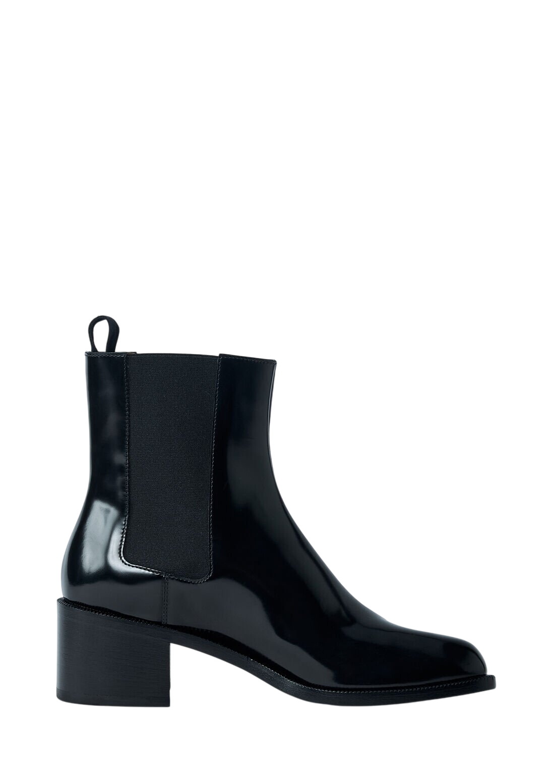 Maison Margiela Black Tabi Rain Boots Maison Margiela