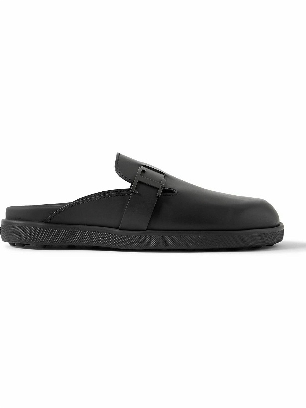 Photo: Tod's - Leather Clogs - Black