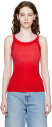 COTTON CITIZEN Red Verona Tank Top