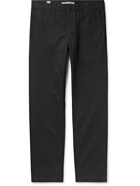 Norse Projects - Aros Heavy Straight-Leg Organic Cotton Trousers - Black