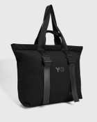 Y-3 SHOPPER STA Black Mens Tote & Shopping Bag