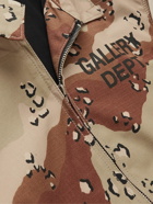 Gallery Dept. - Montecito Camouflage Logo-Print Cotton-Ripstop Jacket - Brown