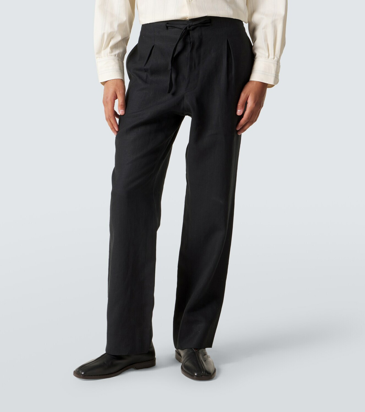 Stòffa Linen straight pants