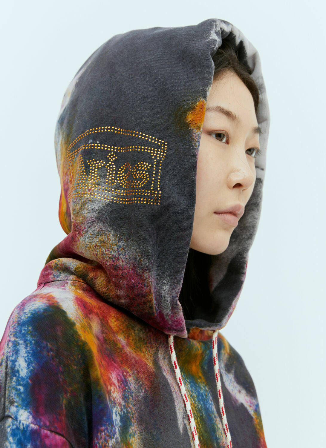 Aries Colourspray Hooded Sweatshirt