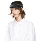 Dior Black and Blue DiorClub1 Visor