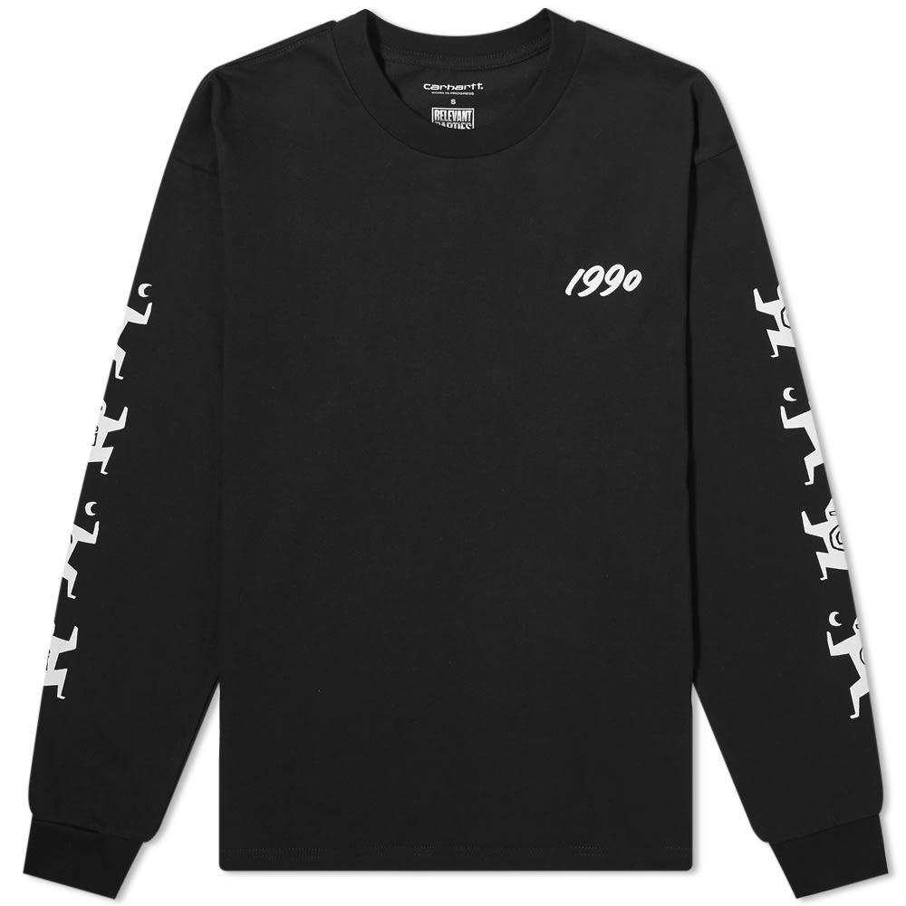 Photo: Carhartt WIP x Relevant Parties Long Sleeve Ninja Tune Tee