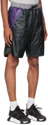 Moncler Grenoble Black Insulated Shorts