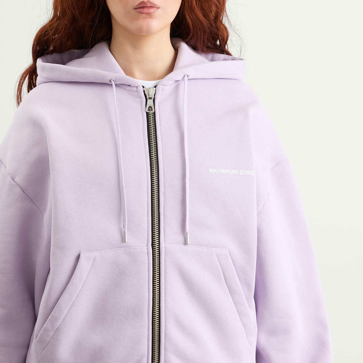 MKI Women's Uniform Zip Hoodie Presented by END. in Lilac