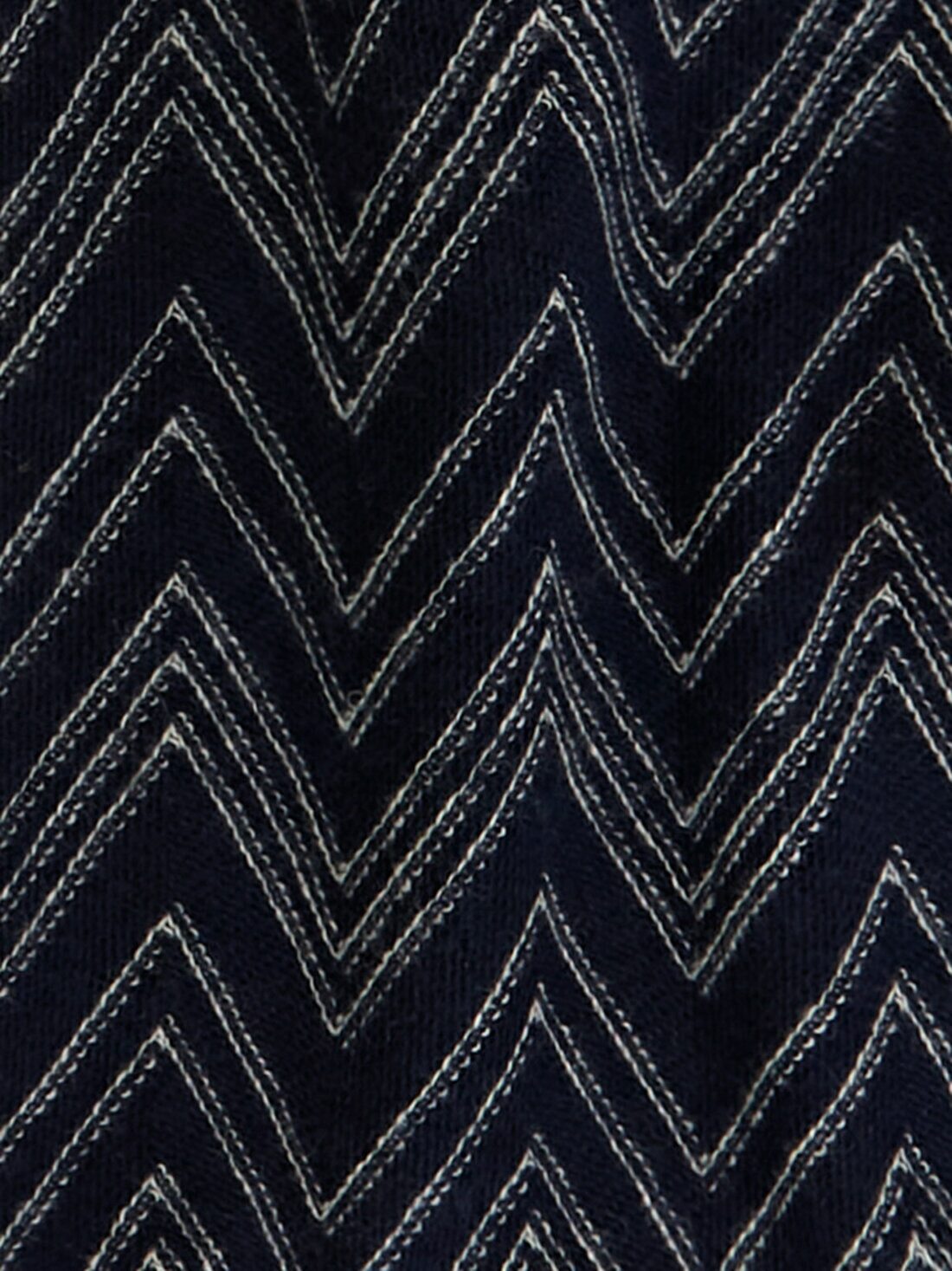 Missoni - Pure cashmere zig zag scarf, Men, Multicoloured