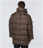 Rick Owens Mountain quilted down jacket