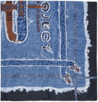 Y/Project Blue 'Paris Best' Scarf