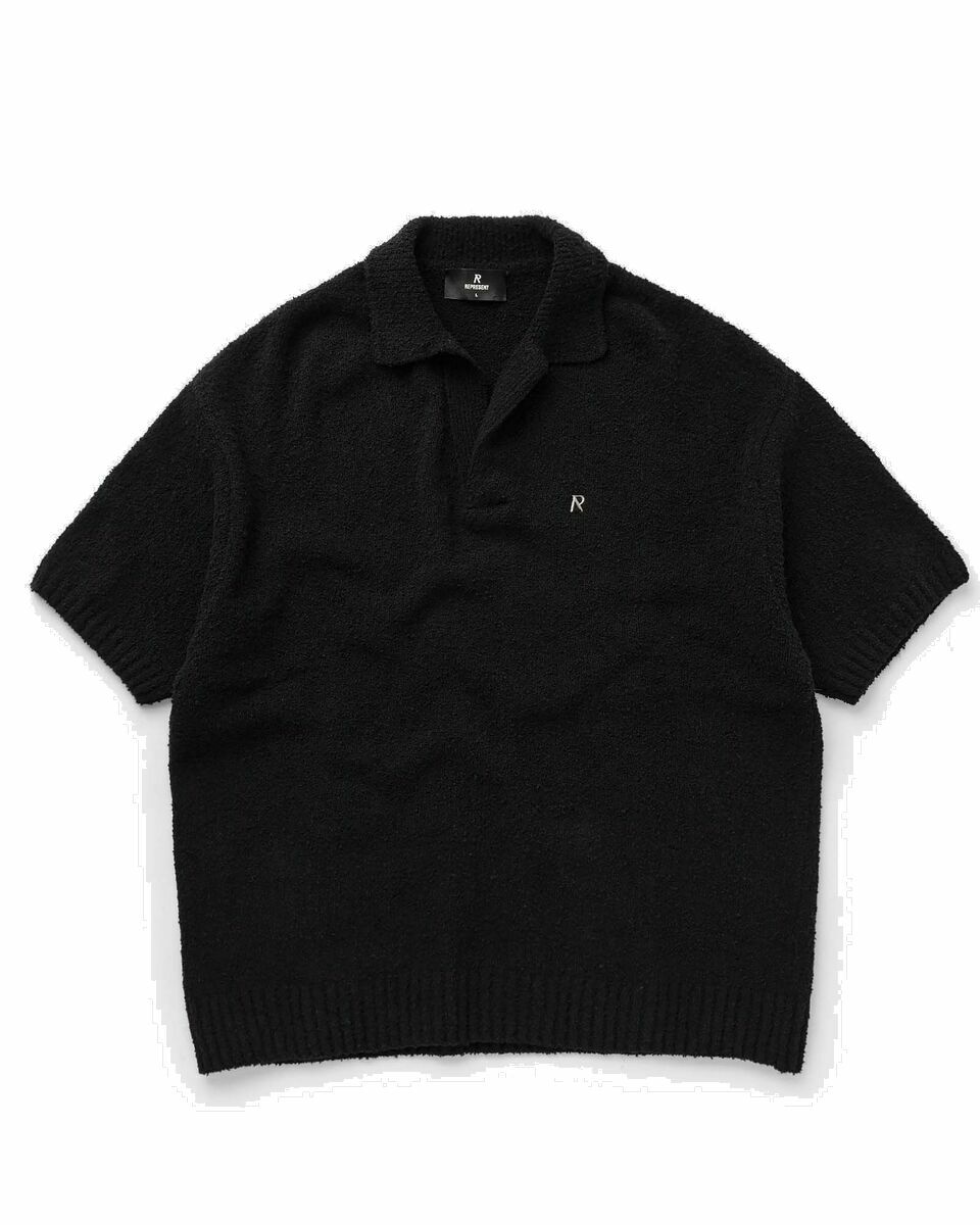 Photo: Represent Boucle Textured Knit Polo Multi - Mens - Polos
