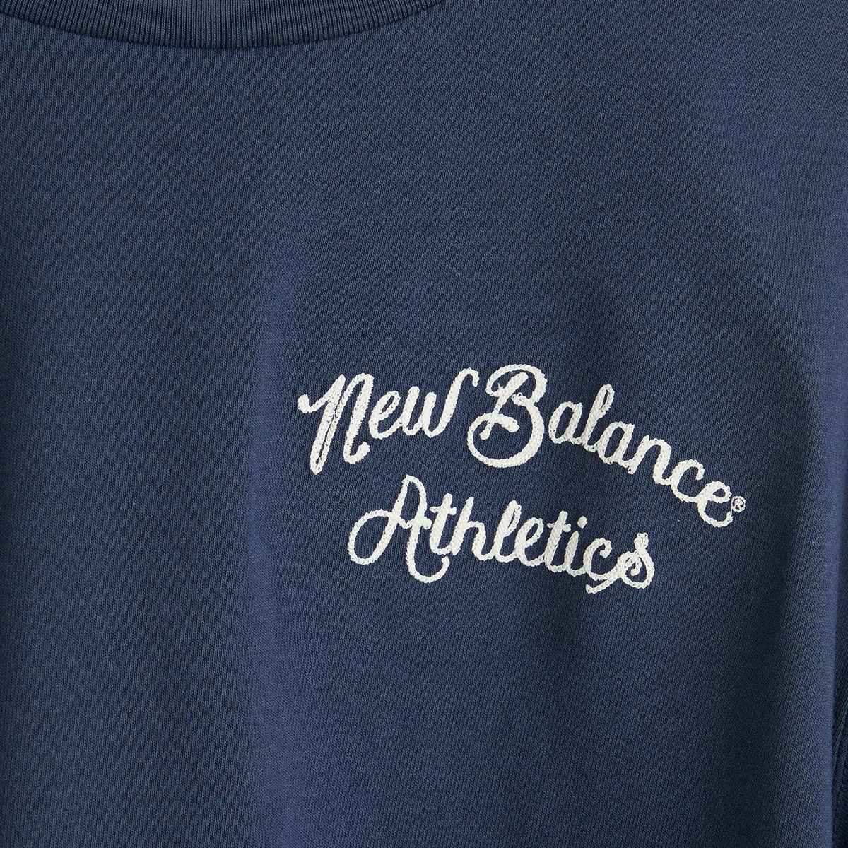 New Balance Athletics Relaxed League T-Shirt in Nb Navy