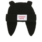 Charles Jeffrey Loverboy Women's Chunky Rabbit Beanie in Black 