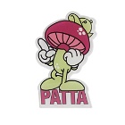 Patta Men's Mushroom Magnet in Rose Violet