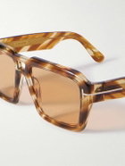 TOM FORD - Square-Frame Tortoiseshell Acetate Sunglasses