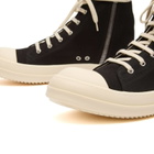 Rick Owens DRKSHDW Men's Cargo Sneaks in Black/Milk/Milk