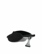 Mugler Womens Mules & Clogs in Black