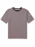 Needles - Striped Cotton-Jersey T-Shirt - Pink