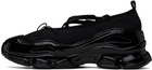 Simone Rocha Black Classic Criss Cross Tracker Ballerina Sneakers
