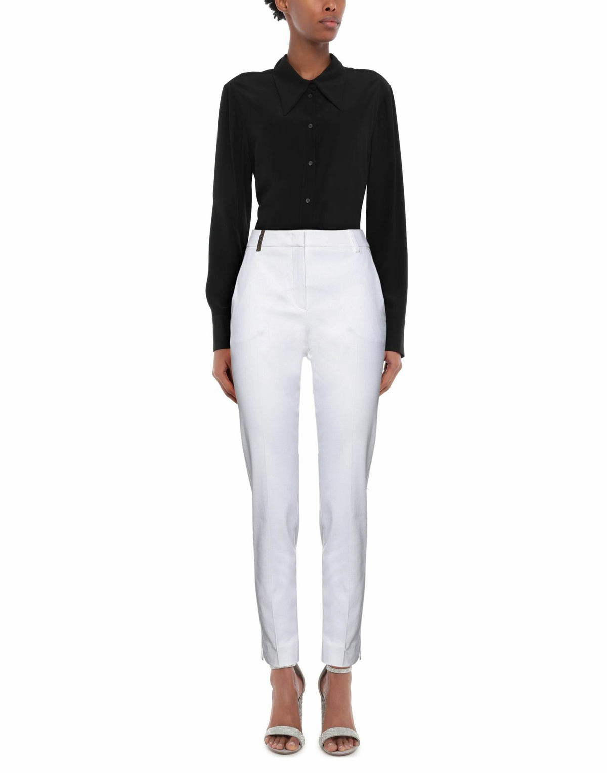 Peserico Womens Pants in White