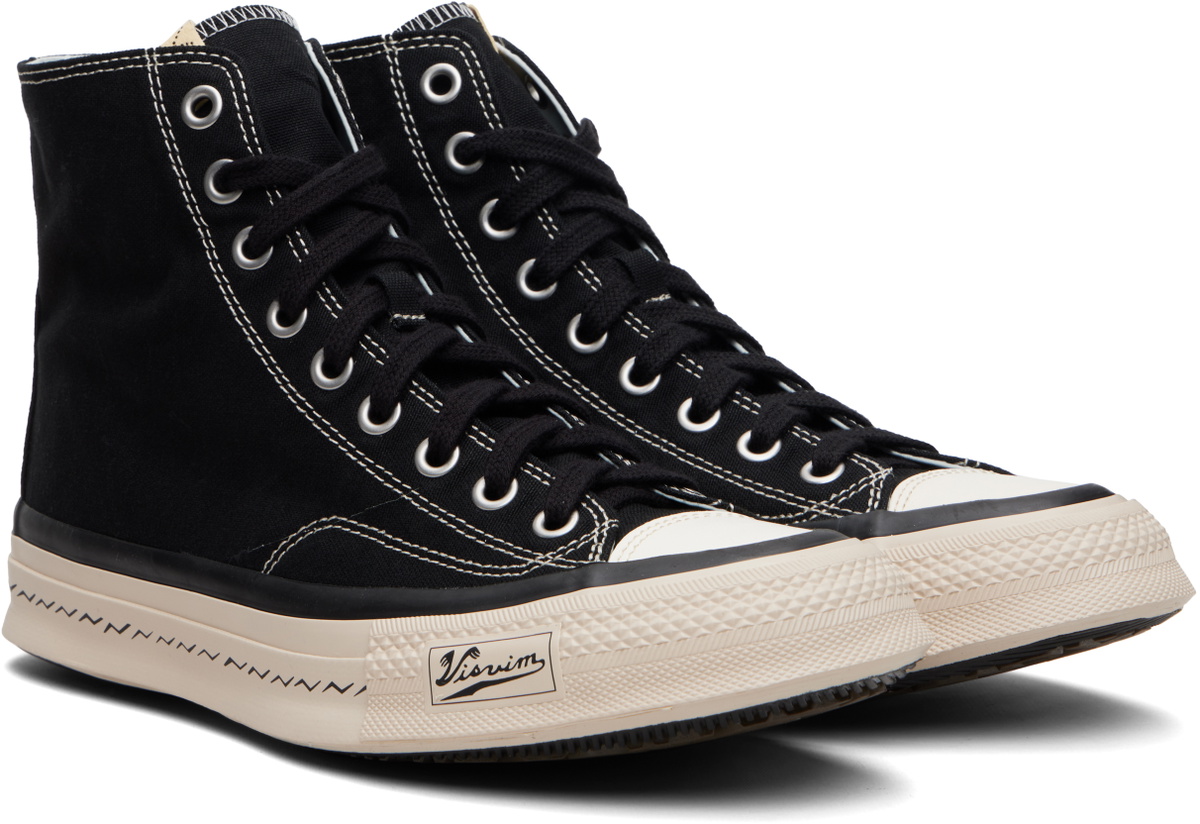 visvim Black Skagway Hi Sneakers