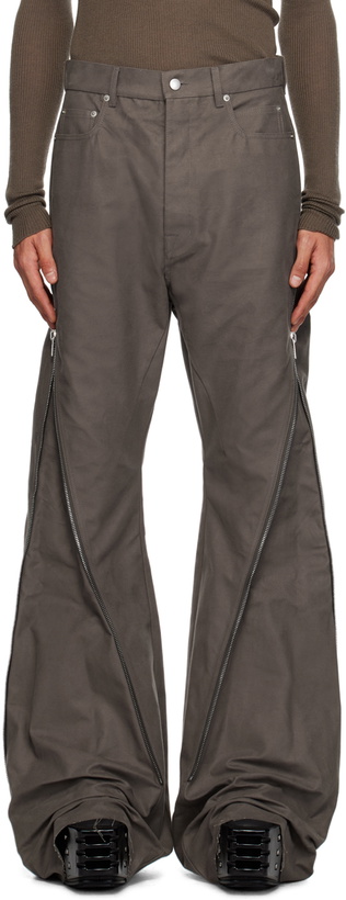 Photo: Rick Owens Gray Bolan Banana Trousers