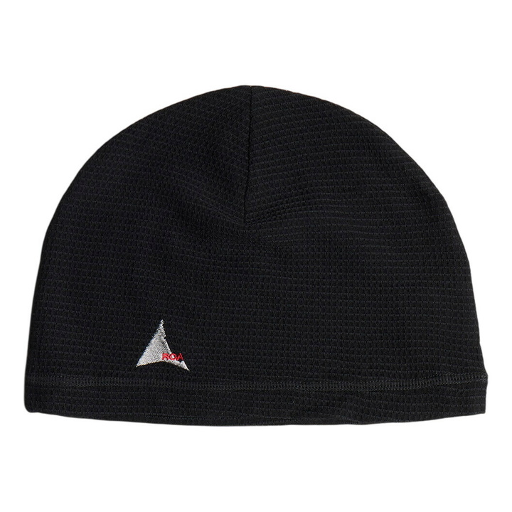 Photo: ROA Men's Ashi Wool Tencel Beanie in Black