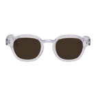 Cutler And Gross Transparent and Green 1290-2-08 Sunglasses
