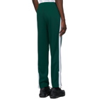 Palm Angels Green Chenille Track Pants
