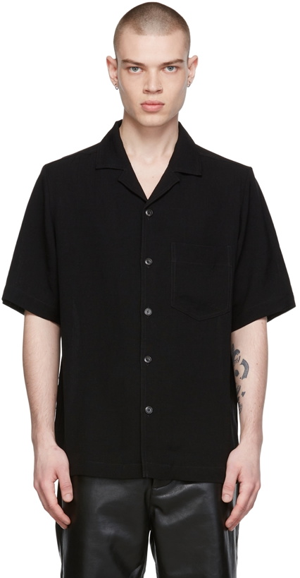 Photo: Nanushka Black Bodil Shirt