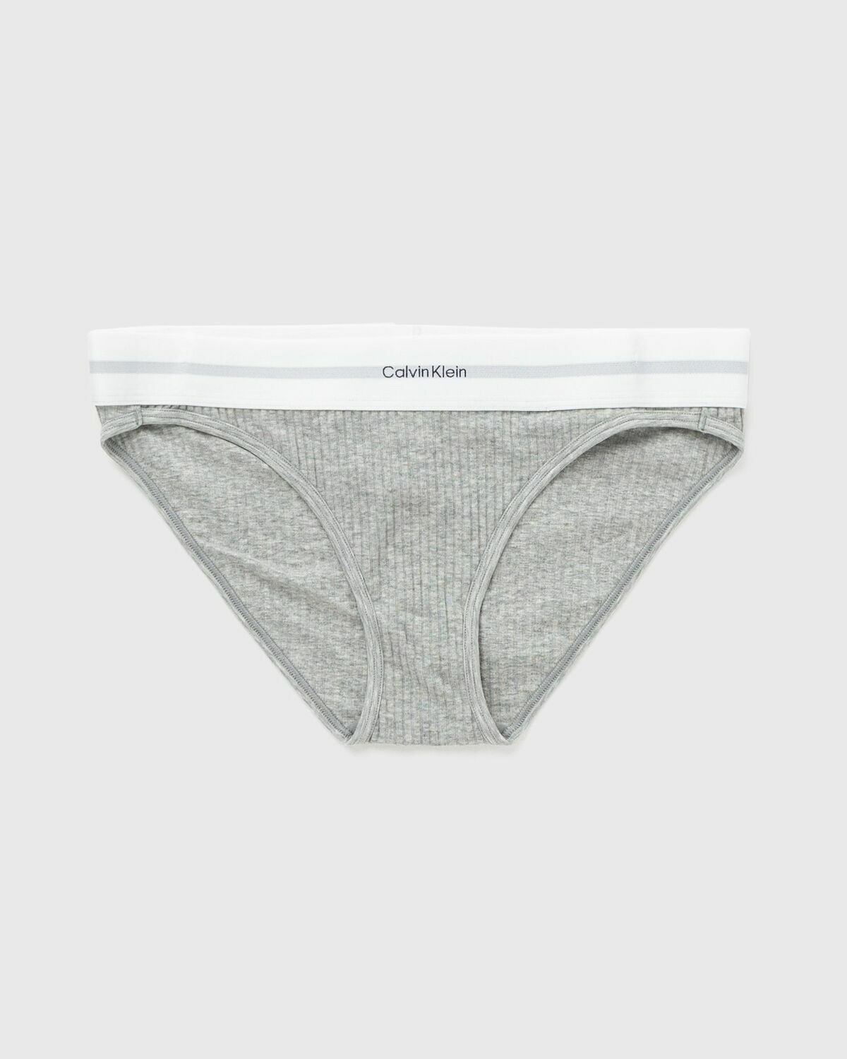 Calvin Klein Underwear MODAL RIB BIKINI Grey Womens Panty