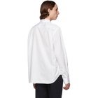 Comme des Garcons Homme White Cotton Pocket Shirt