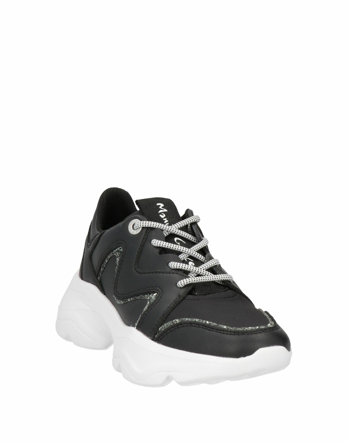 Manila Grace Womens Sneakers in Black