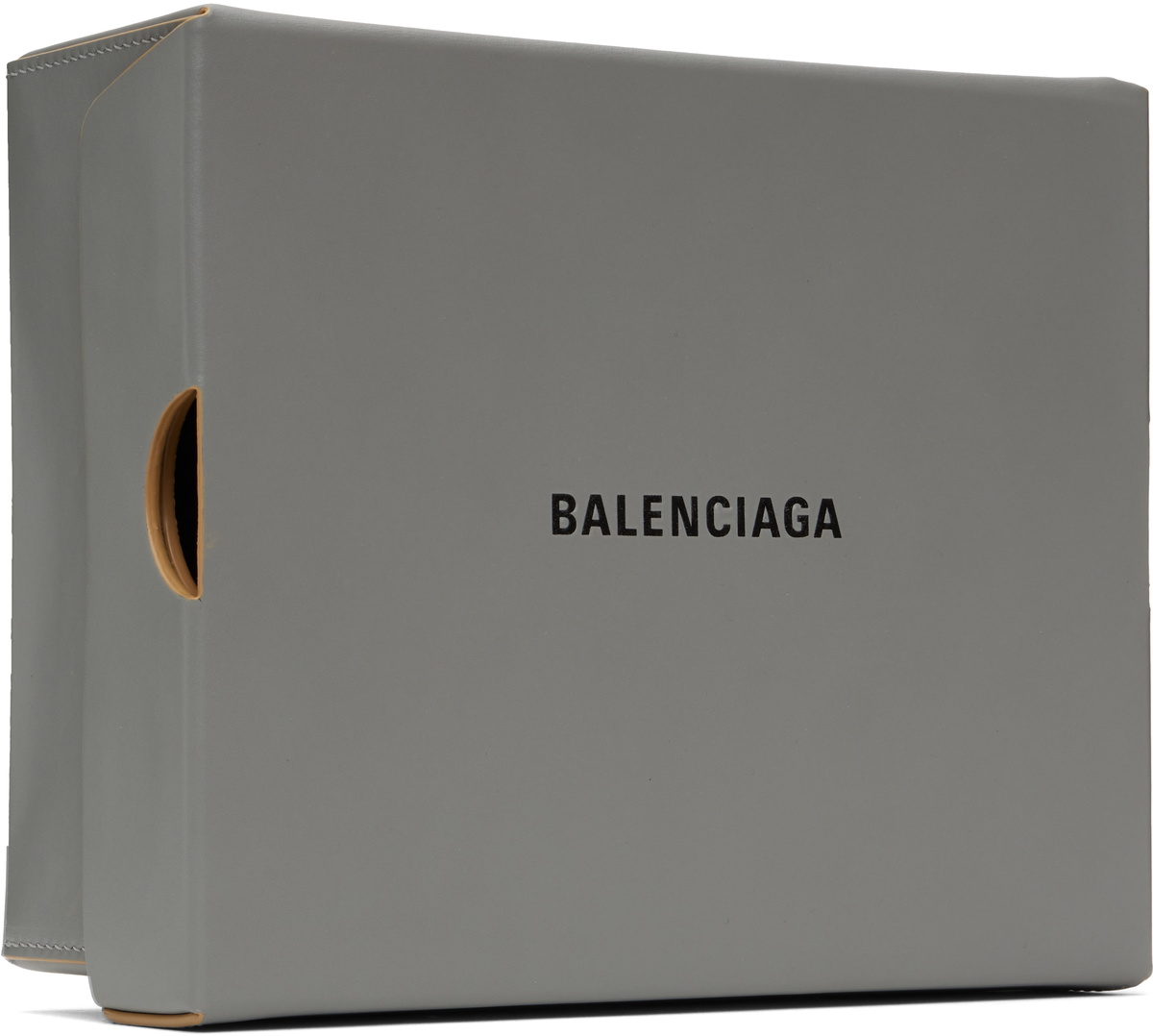 【BALENCIAGA】Shopper Sneaker Box クラッチ Balenciaga Gray Shopper Sneaker Box Clutch Balenciaga