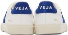 VEJA White & Blue Campo Sneakers