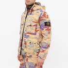 Stone Island Men's Heritage Camo Hooded Jacket in Orange