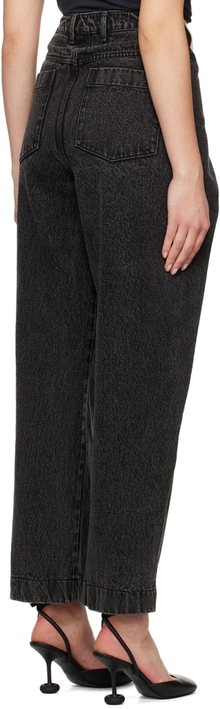 BONBOM Black Tuck Jeans