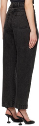 BONBOM Black Tuck Jeans