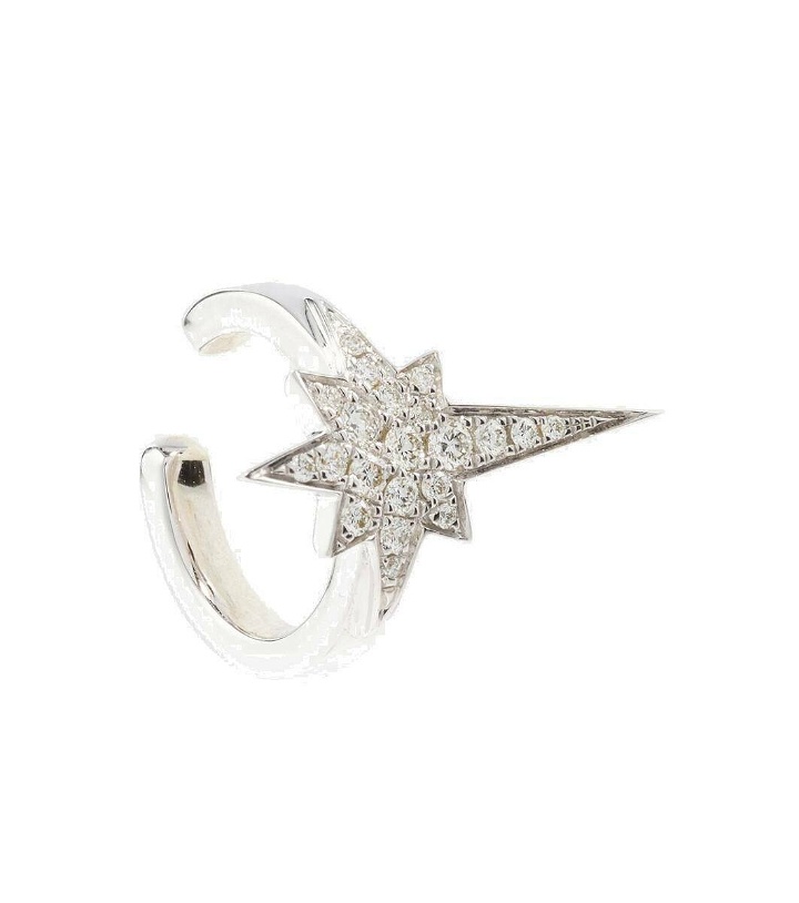 Photo: Robinson Pelham North Star 14kt white gold ear cuffs with diamonds