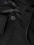 Sunspel - Boiled Wool-Blend Coat - Blue